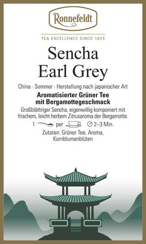 Sencha Earl Grey - Ronnefeldt