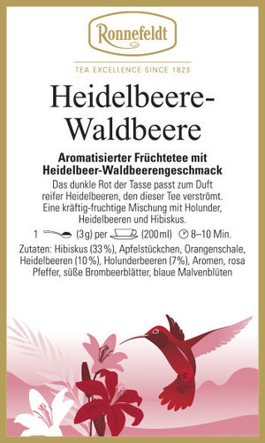 Heidelbeere-Waldbeere - Ronnefeldt