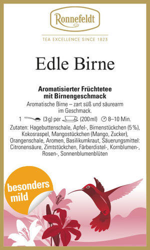 Edle Birne - Ronnefeldt