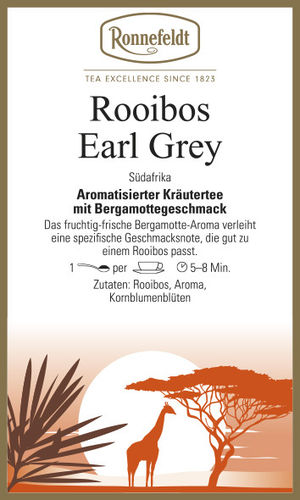 Rooibos Earl Grey - Ronnefeldt