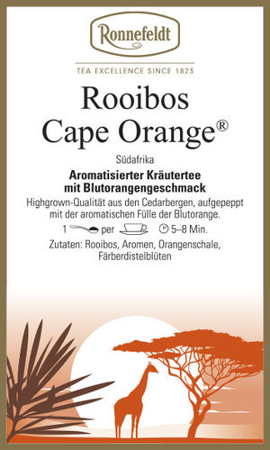 Rooibos Cape Orange - Ronnefeldt