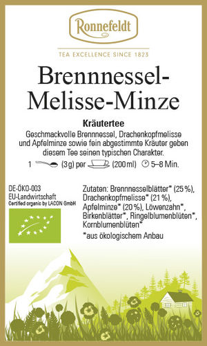 Brennnessel-Melisse-Minze - Ronnefeldt