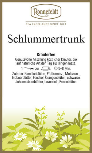 Schlummertrunk - Ronnefeldt