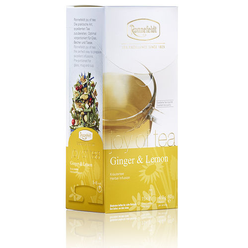 Joy of Tea Ginger & Lemon - Ronnefeldt