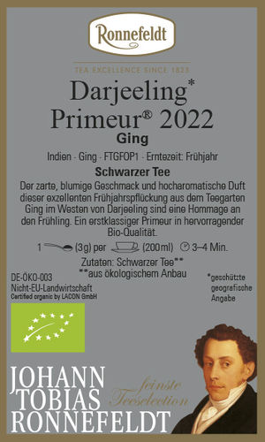 Darjeeling Primeur® 2022 Ging - Ronnefeldt
